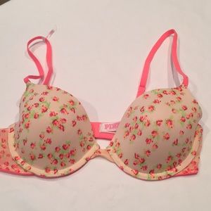 Pink Victoria’s Secret Bra 34B